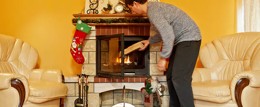 Gas to Wood-Burning Fireplace Conversion Services in Conroe, Texas