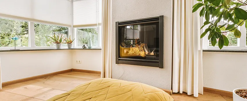 Residential Fireplace Ceramic Glass Installation in Conroe, TX