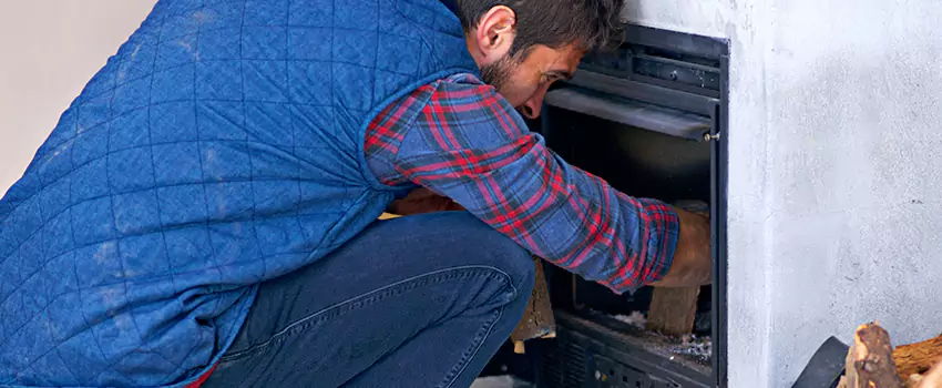 Gas Fireplace Inspection in Conroe, Texas