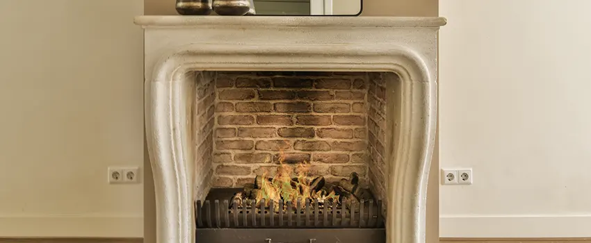 Vintage-style Fireplace Redesign in Conroe, Texas