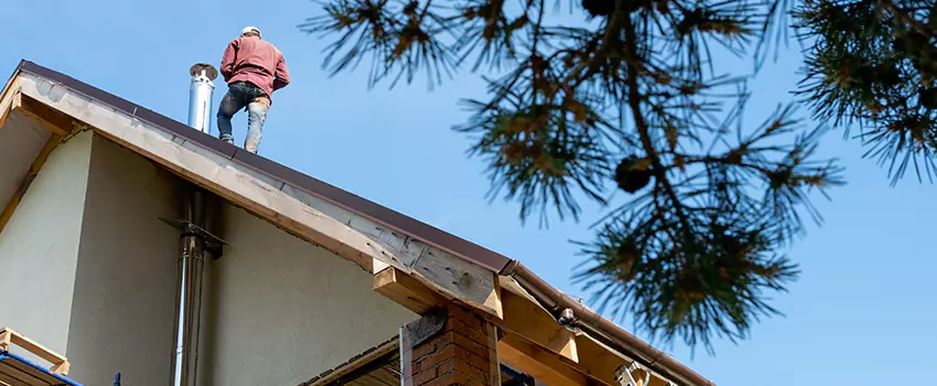 Prefab Chimney Flue Installation in Conroe, TX