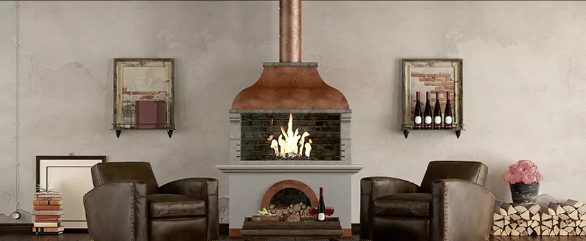Thelin Hearth Products Providence Pellet Insert Fireplace Installation in Conroe, TX