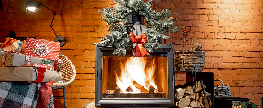 Travis Industries Linear Gas Fireplace Installation in Conroe, Texas