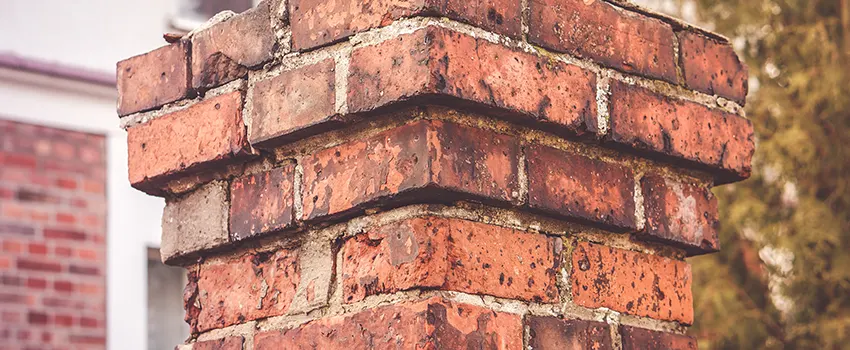 Cracked Chimney Bricks Repair Cost in Conroe, Texas