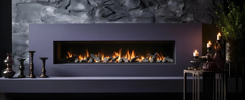 Ember Bed for Ventless Gas Fireplace in Conroe, TX