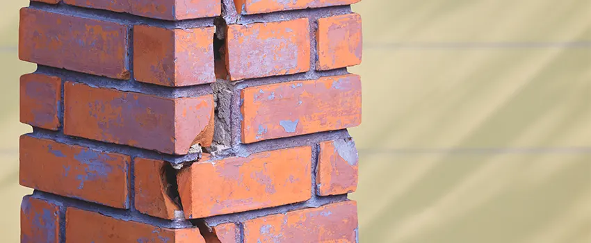 Repairing Cracked Porcelain Tiles for Fireplace in Conroe, TX